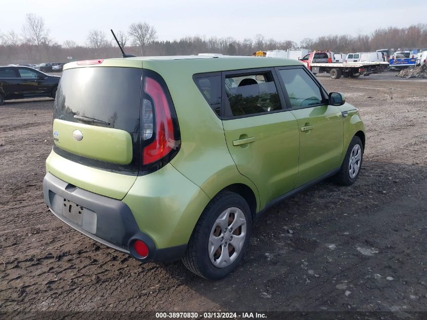 KNDJN2A26E7707412 | 2014 KIA SOUL