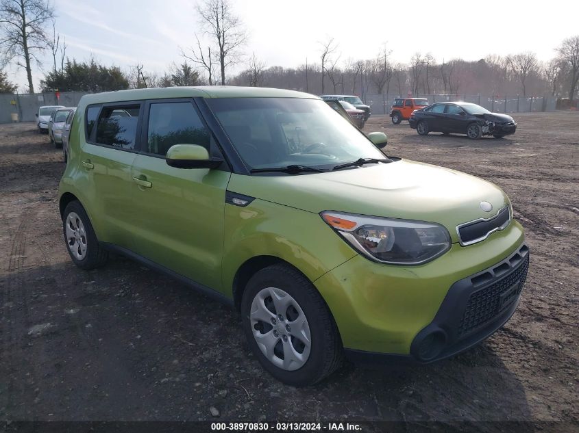 KNDJN2A26E7707412 | 2014 KIA SOUL