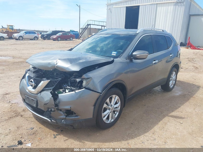 2015 NISSAN ROGUE S/SL/SV - KNMAT2MT3FP543614