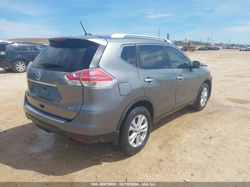 2015 NISSAN ROGUE S/SL/SV - KNMAT2MT3FP543614