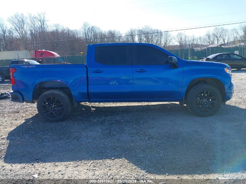 2023 Chevrolet Silverado 1500 4Wd Short Bed Rst VIN: 3GCUDEEL9PG187086 Lot: 38970927