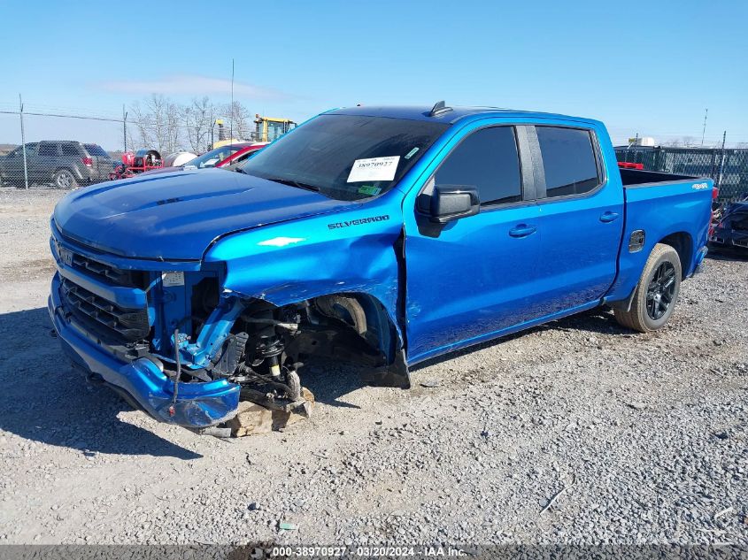 2023 Chevrolet Silverado 1500 4Wd Short Bed Rst VIN: 3GCUDEEL9PG187086 Lot: 38970927