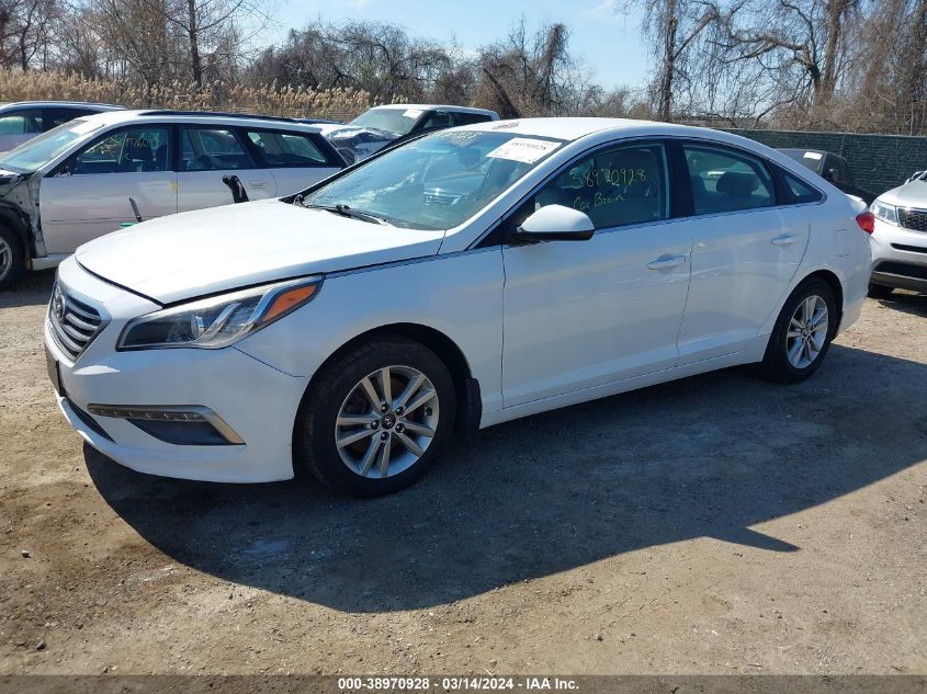 2015 HYUNDAI SONATA SE - 5NPE24AF1FH206188