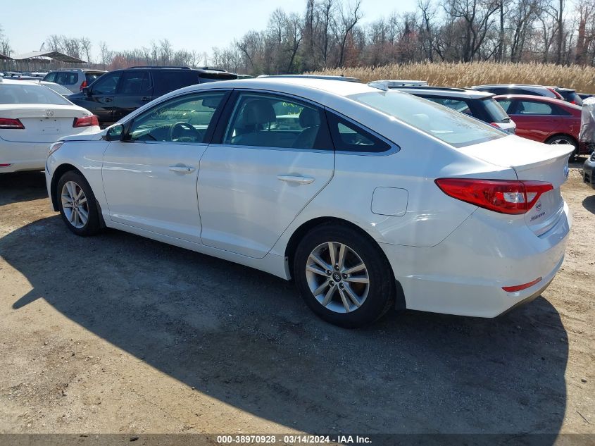 2015 HYUNDAI SONATA SE - 5NPE24AF1FH206188