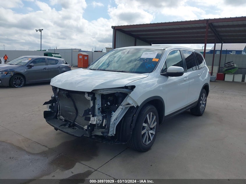 VIN 5FNYF5H52LB004023 2020 HONDA PILOT 2WD EX-L