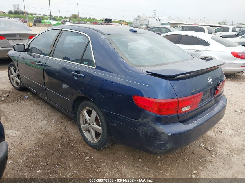 2005 Honda Accord 2.4 Ex VIN: 1HGCM568X5A056493 Lot: 38970959