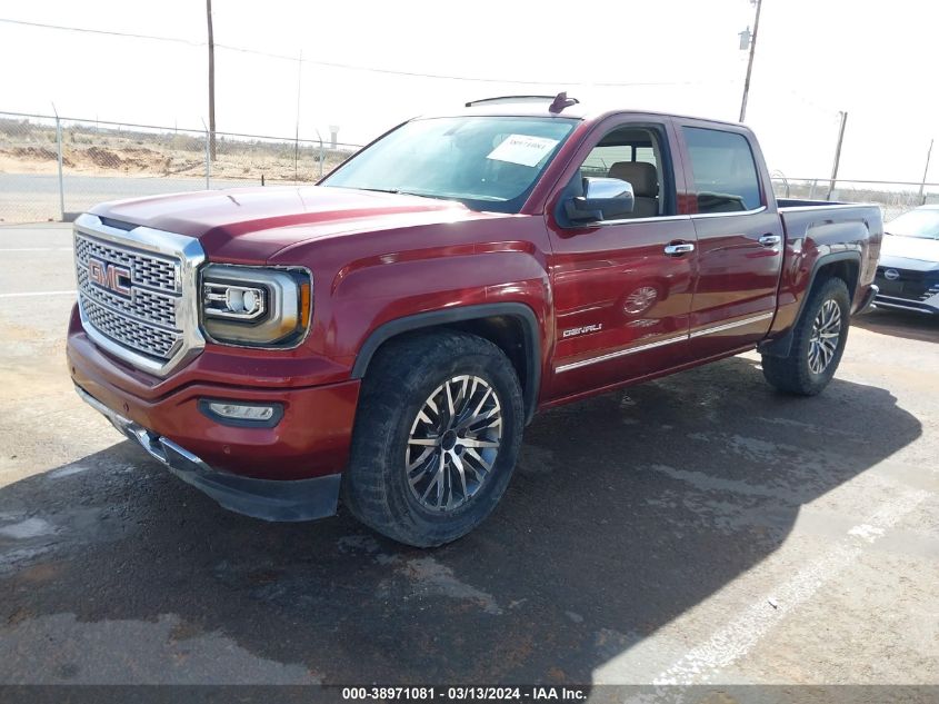 2017 GMC Sierra 1500 Denali VIN: 3GTU2PEC3HG124472 Lot: 38971081