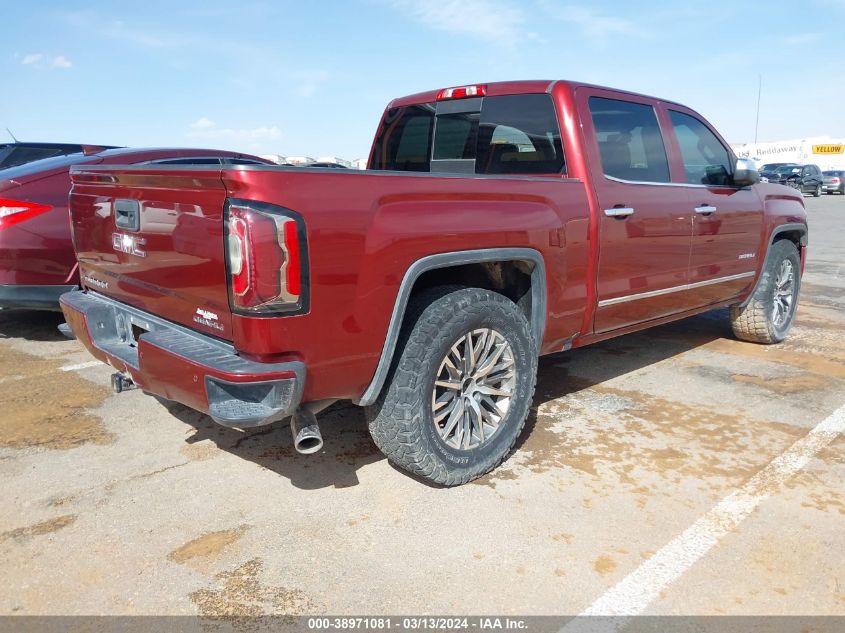 2017 GMC Sierra 1500 Denali VIN: 3GTU2PEC3HG124472 Lot: 38971081