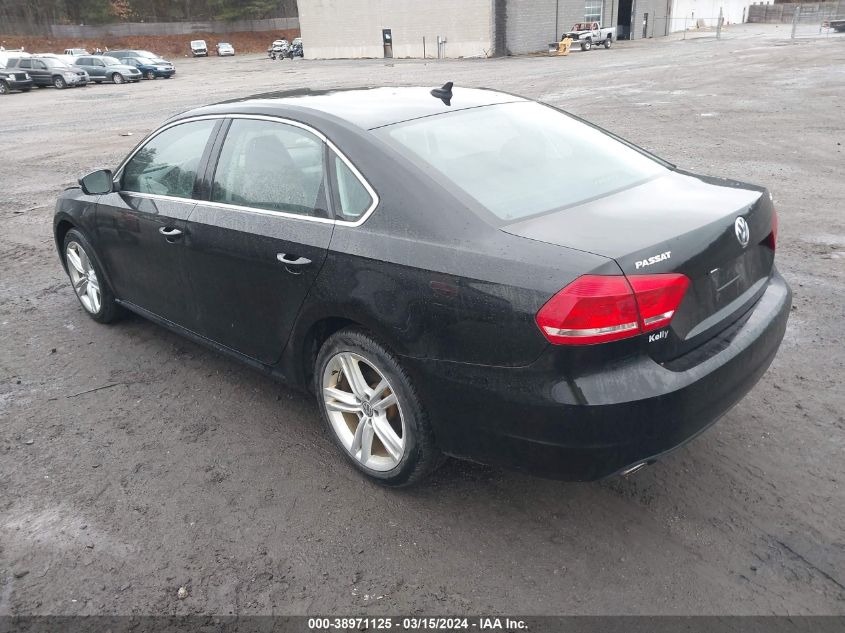 1VWBN7A36EC059469 | 2014 VOLKSWAGEN PASSAT