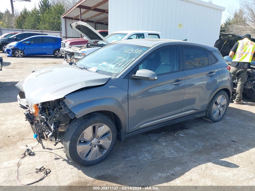 2021 HYUNDAI KONA ELECTRIC VIN: KM8K53AG0MU123511