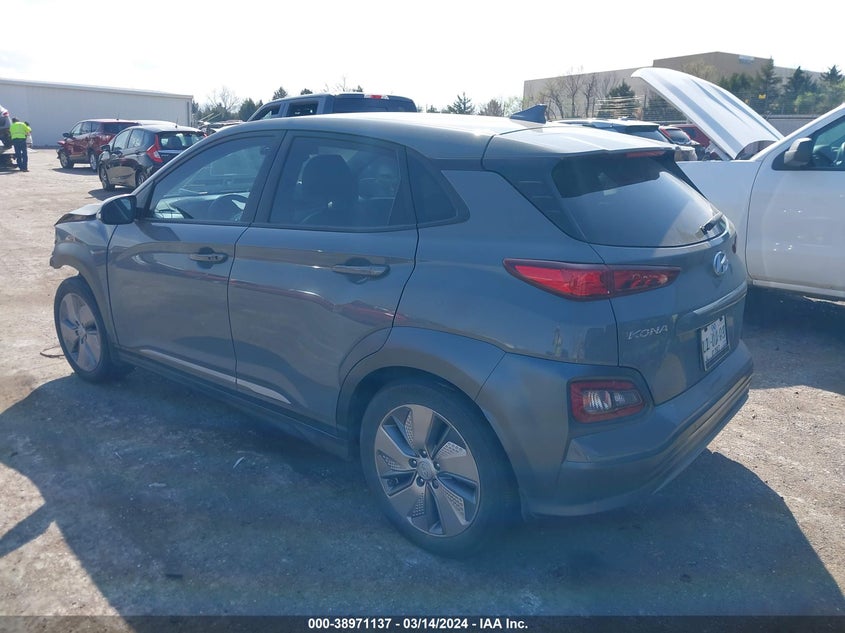 2021 HYUNDAI KONA ELECTRIC VIN: KM8K53AG0MU123511