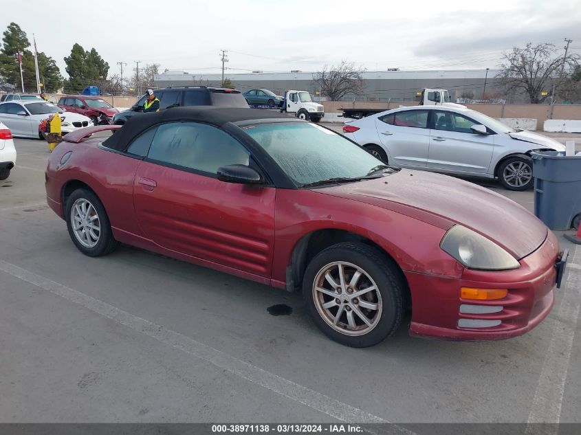 4A3AE35G41E003238 MITSUBISHI ECLIPSE SPYDER Photo 1