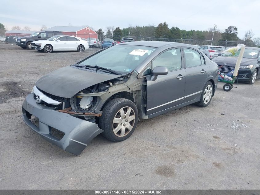 2HGFA16579H355628 | 2009 HONDA CIVIC