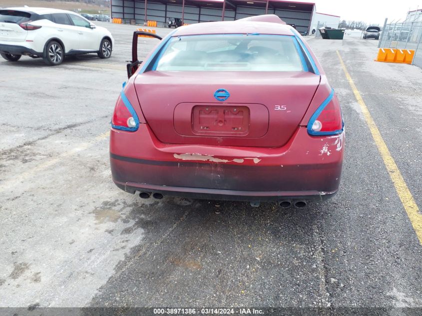 2005 Nissan Maxima 3.5 Sl VIN: 1N4BA41E05C813681 Lot: 38971386