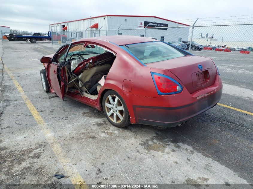 2005 Nissan Maxima 3.5 Sl VIN: 1N4BA41E05C813681 Lot: 38971386