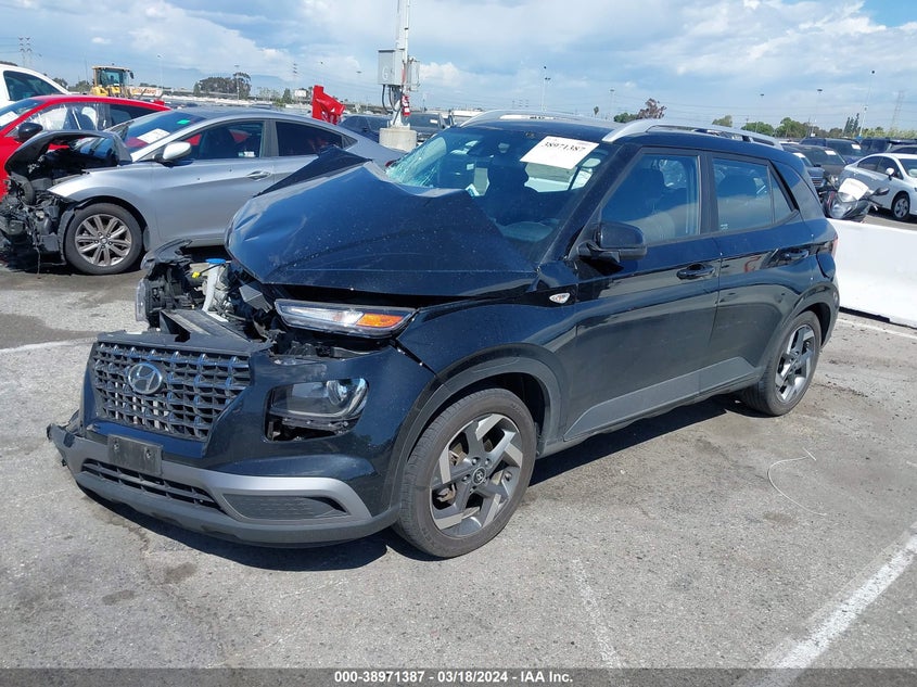 2022 Hyundai Venue Sel VIN: KMHRC8A35NU181145 Lot: 38971387