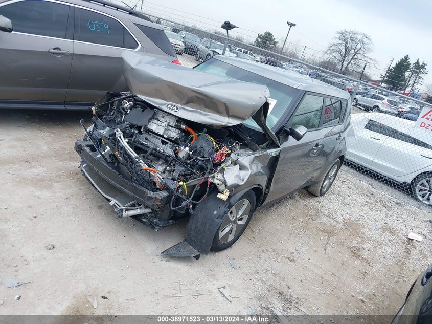 2017 Kia Soul Ev VIN: KNDJP3AE1H7023186 Lot: 38971523