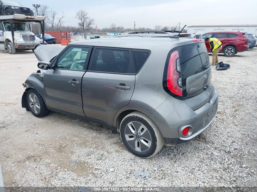 2017 Kia Soul Ev VIN: KNDJP3AE1H7023186 Lot: 38971523
