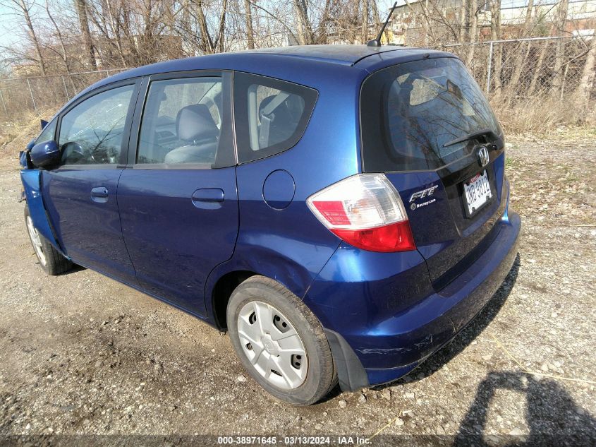 JHMGE8H39DC079796 | 2013 HONDA FIT