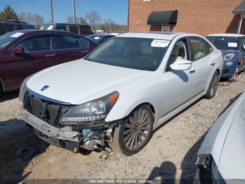 2015 Hyundai Equus Signature VIN: KMHGH4JH0FU098737 Lot: 38971649