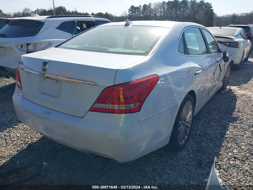 2015 Hyundai Equus Signature VIN: KMHGH4JH0FU098737 Lot: 38971649