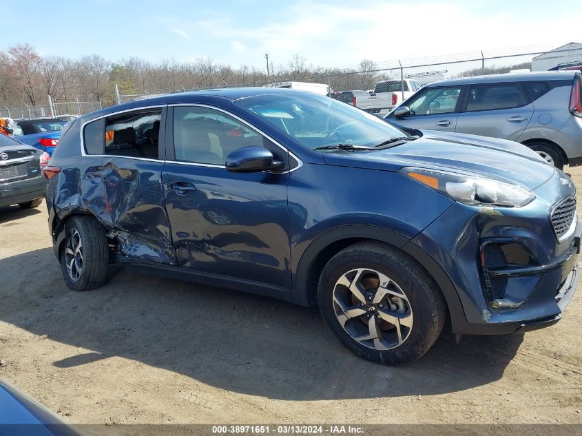 2021 Kia Sportage Lx VIN: KNDPM3AC4M7860316 Lot: 38971651