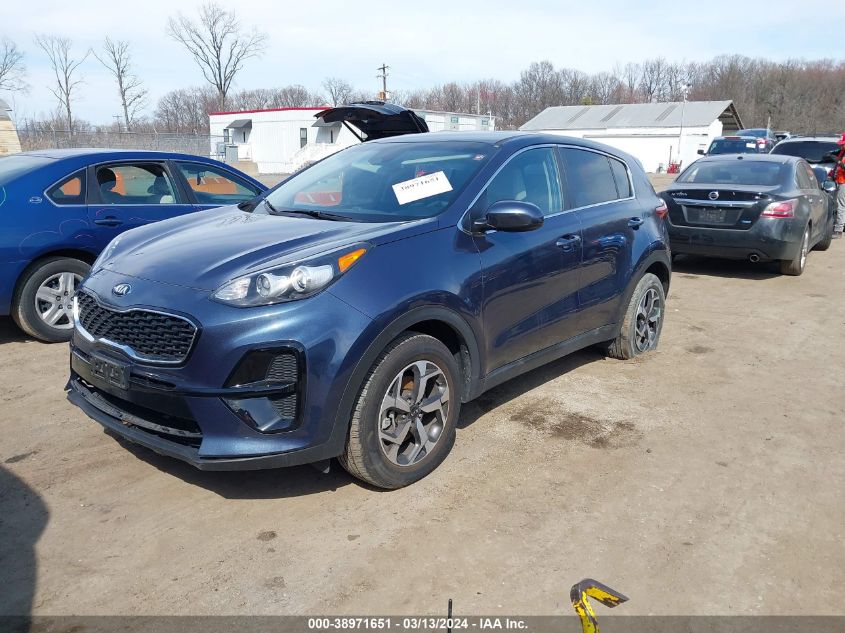 2021 Kia Sportage Lx VIN: KNDPM3AC4M7860316 Lot: 38971651