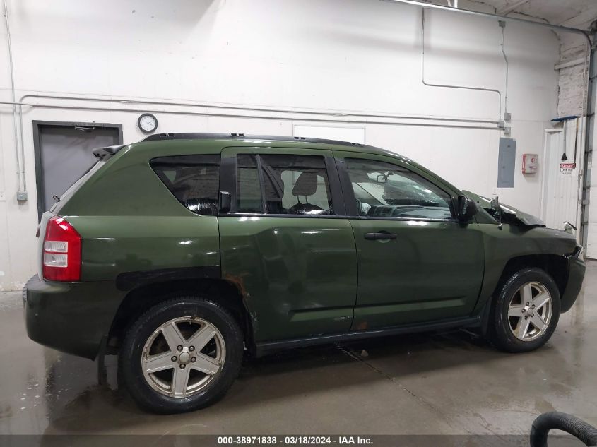 2007 Jeep Compass Sport VIN: 1J8FF47W67D155805 Lot: 38971838