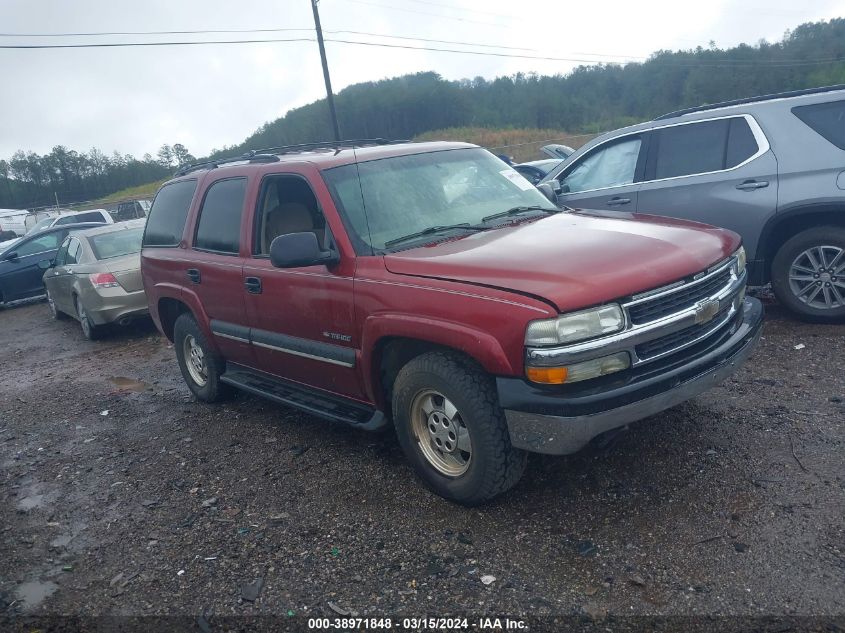 2002 Chevrolet Tahoe Ls VIN: 1GNEC13Z22R170394 Lot: 38971848