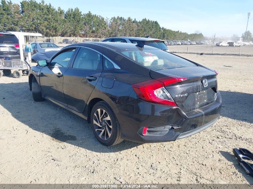 2017 Honda Civic Ex VIN: 19XFC2F70HE060560 Lot: 38971900