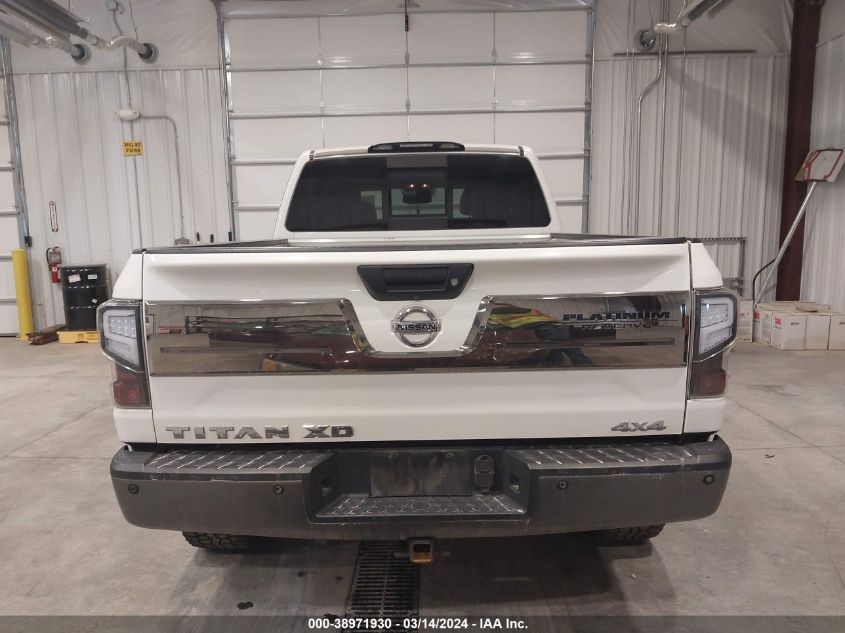 2016 Nissan Titan Xd Platinum Reserve Diesel/Pro-4X Diesel/S Diesel/Sl Diesel/Sv Diesel VIN: 1N6BA1F4XGN501798 Lot: 38971930