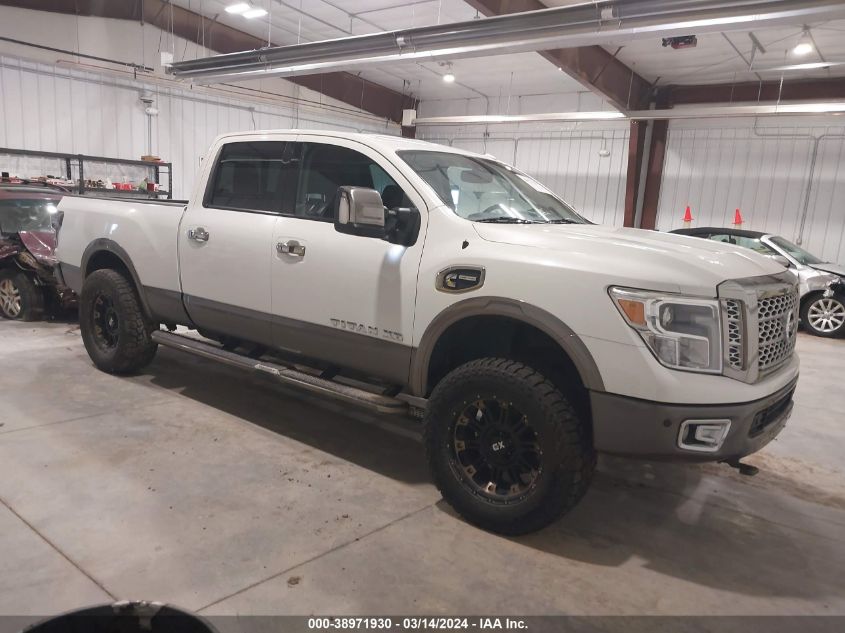 2016 Nissan Titan Xd Platinum Reserve Diesel/Pro-4X Diesel/S Diesel/Sl Diesel/Sv Diesel VIN: 1N6BA1F4XGN501798 Lot: 38971930