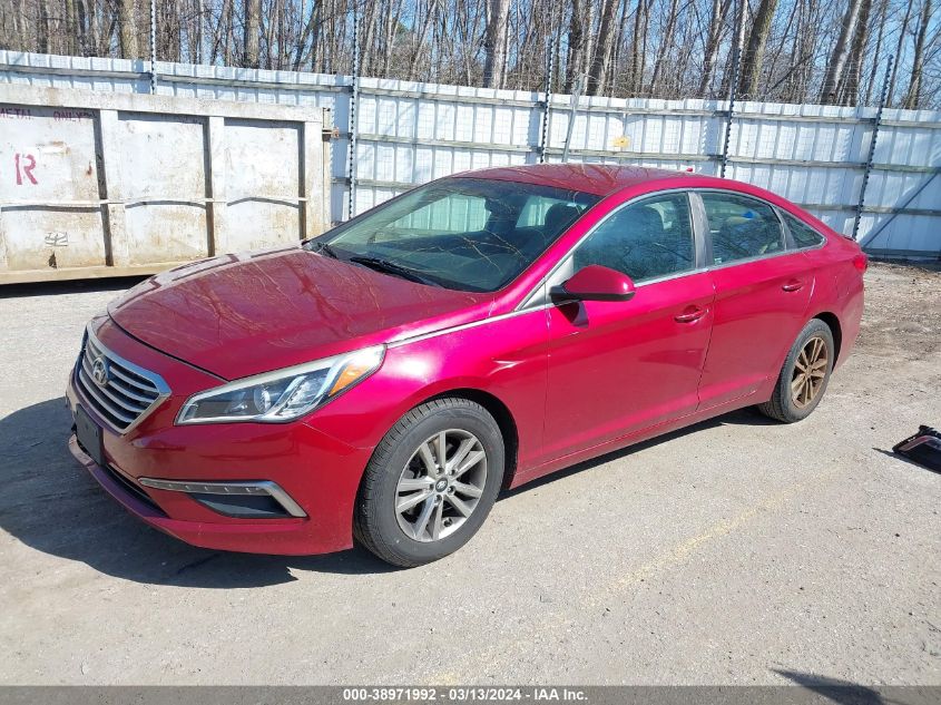 2015 Hyundai Sonata Se VIN: 5NPE24AF3FH177860 Lot: 38971992