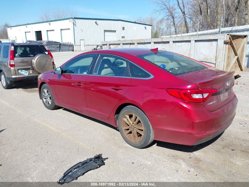 2015 Hyundai Sonata Se VIN: 5NPE24AF3FH177860 Lot: 38971992