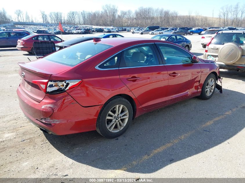 2015 Hyundai Sonata Se VIN: 5NPE24AF3FH177860 Lot: 38971992