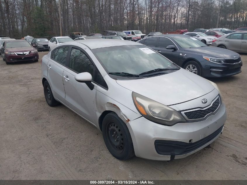 KNADN4A39E6362915 | 2014 KIA RIO