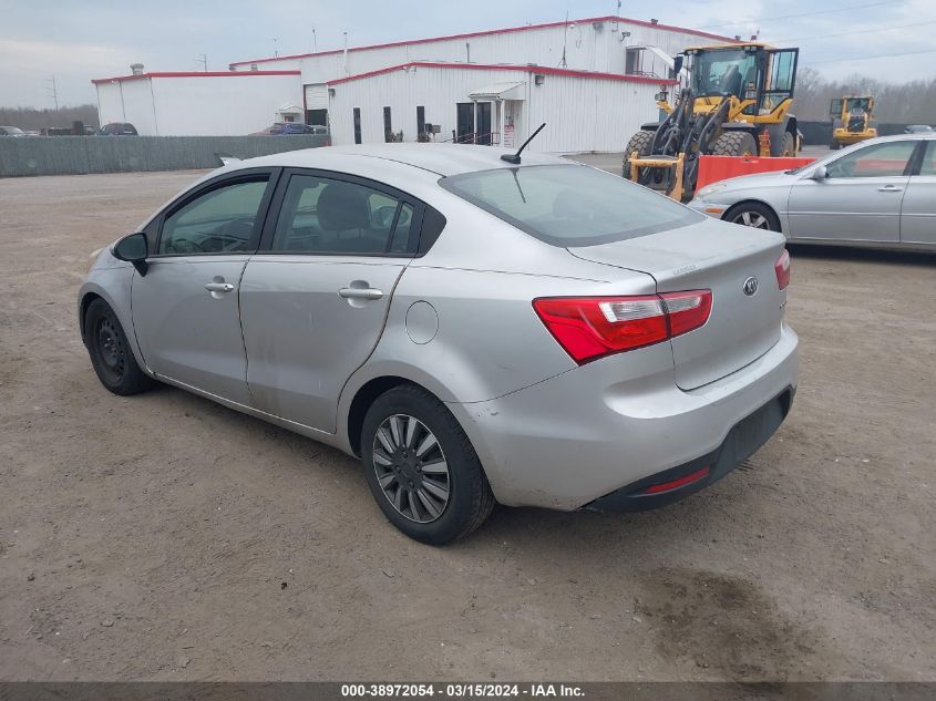 KNADN4A39E6362915 | 2014 KIA RIO