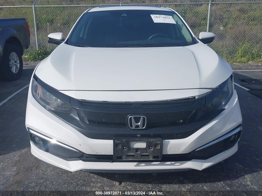 VIN 19XFC1F3XLE212344 2020 HONDA CIVIC EX