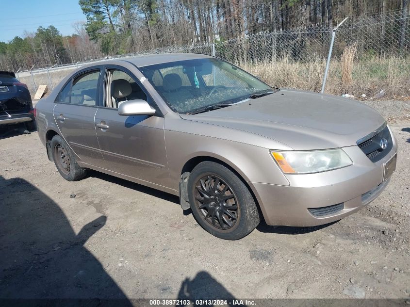 5NPET46C78H391751 | 2008 HYUNDAI SONATA