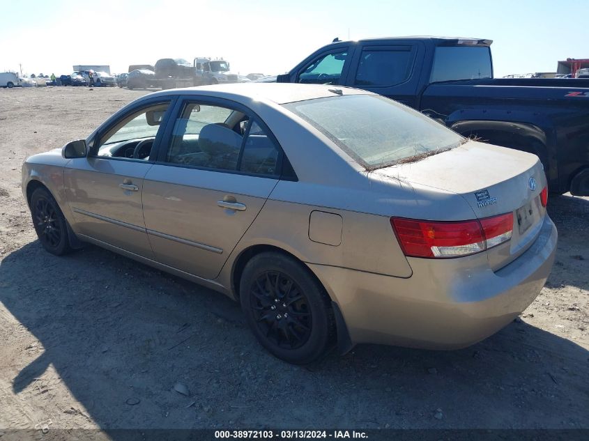 5NPET46C78H391751 | 2008 HYUNDAI SONATA