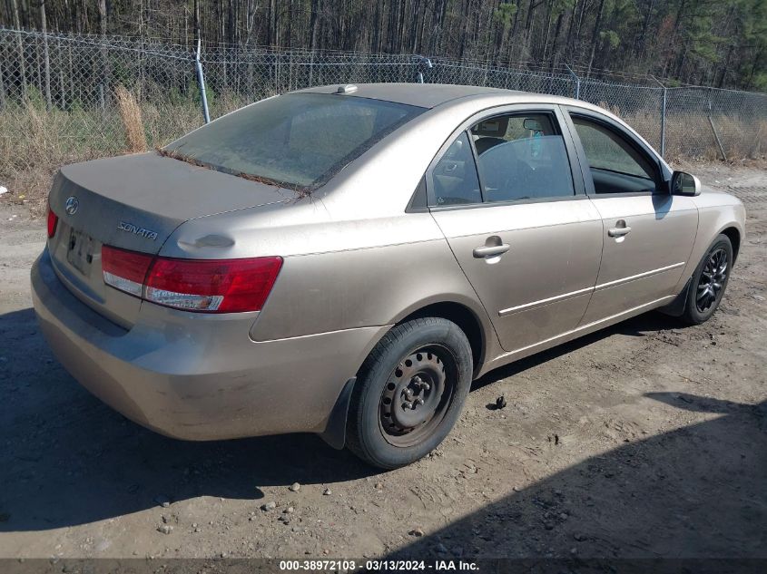 5NPET46C78H391751 | 2008 HYUNDAI SONATA