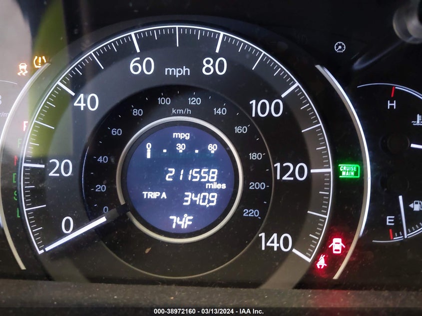 2015 HONDA CR-V EX-L - 2HKRM3H7XFH540238