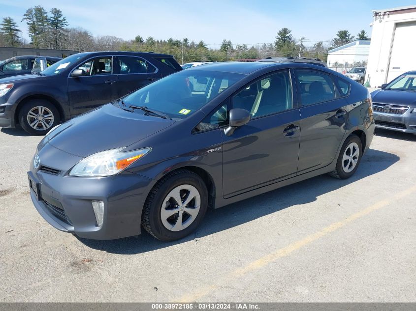 JTDKN3DU7C1613904 | 2012 TOYOTA PRIUS