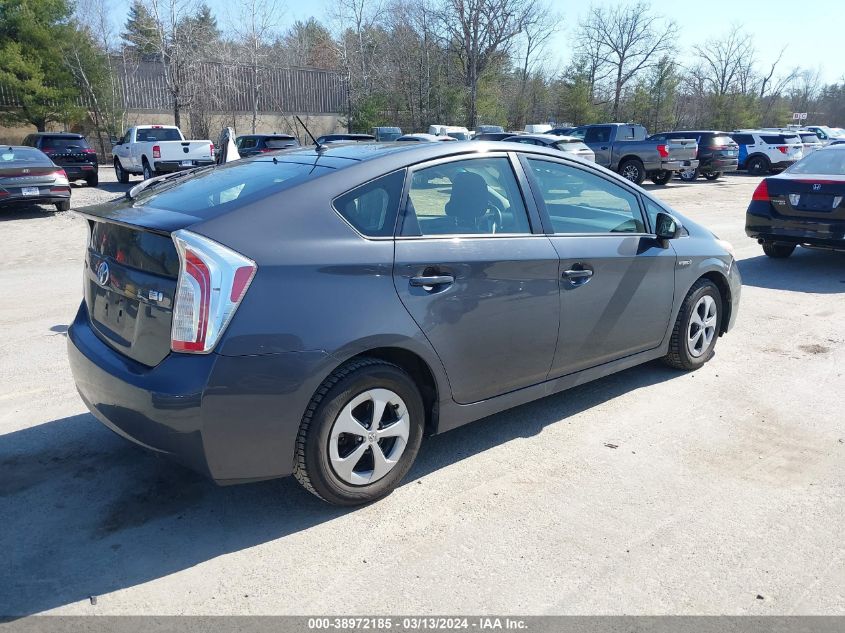 JTDKN3DU7C1613904 | 2012 TOYOTA PRIUS