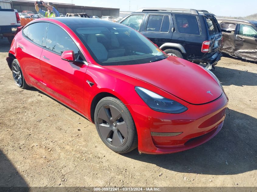 2023 TESLA MODEL 3 REAR-WHEEL DRIVE - 5YJ3E1EA2PF630457