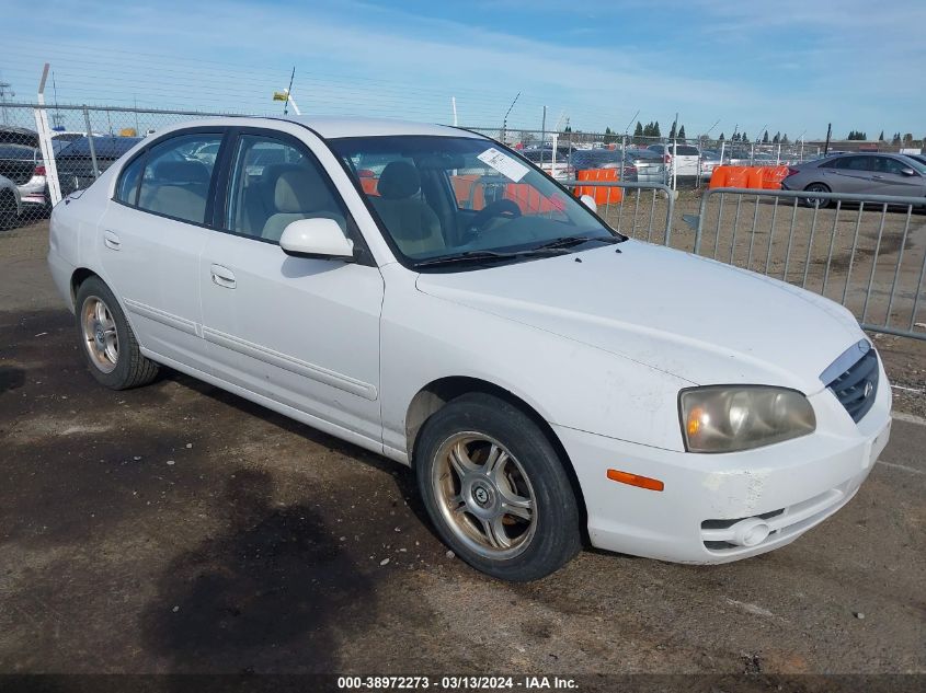 2005 Hyundai Elantra Gls/Gt VIN: KMHDN46D75U087265 Lot: 38972273