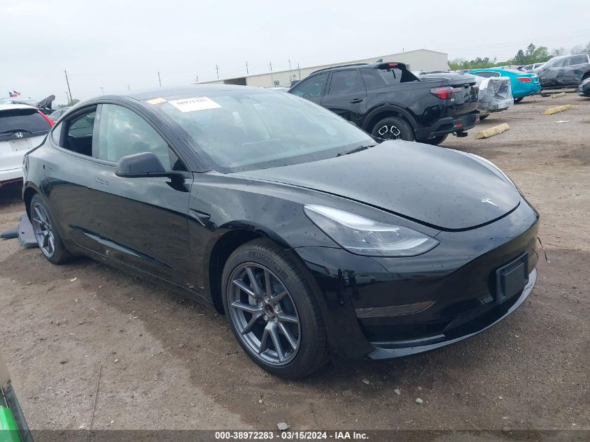 2023 Tesla Model 3 Rear-Wheel Drive VIN: 5YJ3E1EA9PF649040 Lot: 38972283