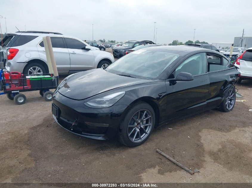 2023 Tesla Model 3 Rear-Wheel Drive VIN: 5YJ3E1EA9PF649040 Lot: 38972283