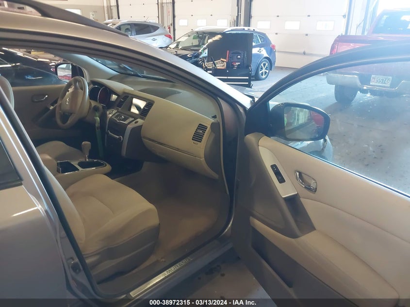 2009 Nissan Murano S VIN: JN8AZ18W99W156271 Lot: 38972315