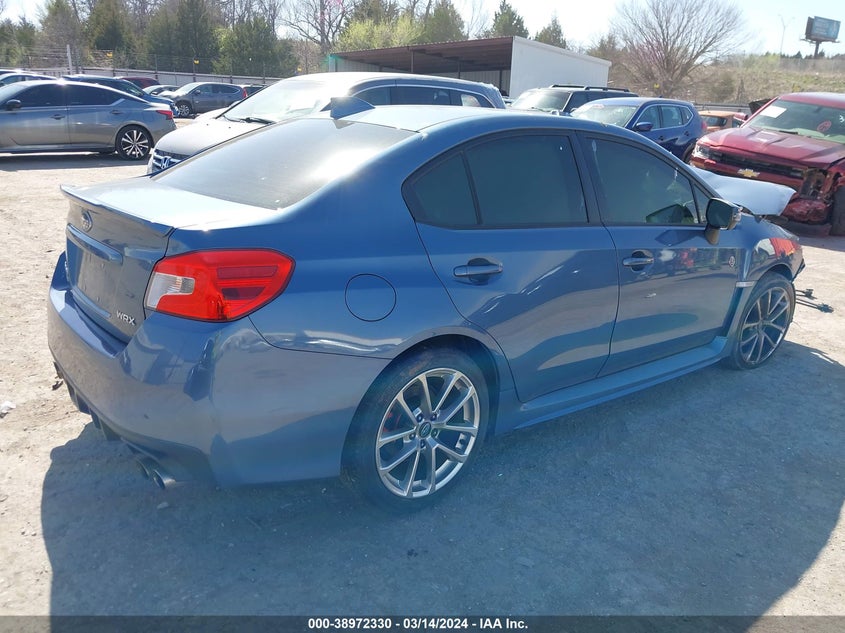 2018 Subaru Wrx Limited VIN: JF1VA1K64J9827545 Lot: 38972330